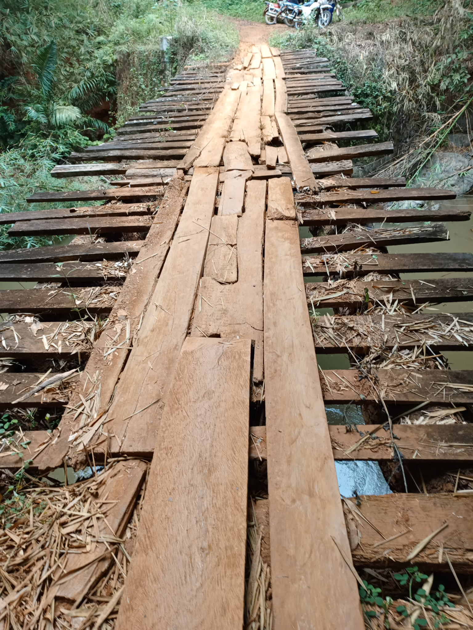 Passerelle et accès au terrain — 10