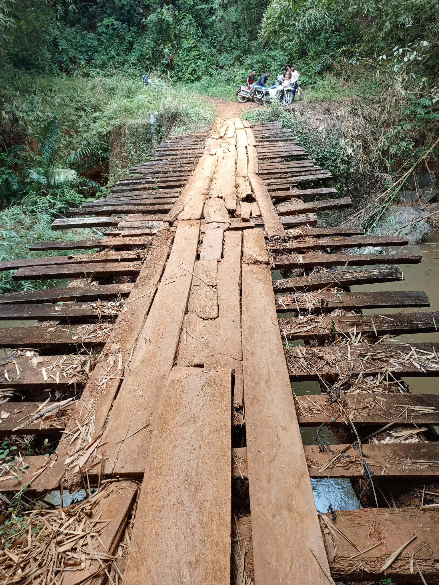 Passerelle et accès au terrain — 11